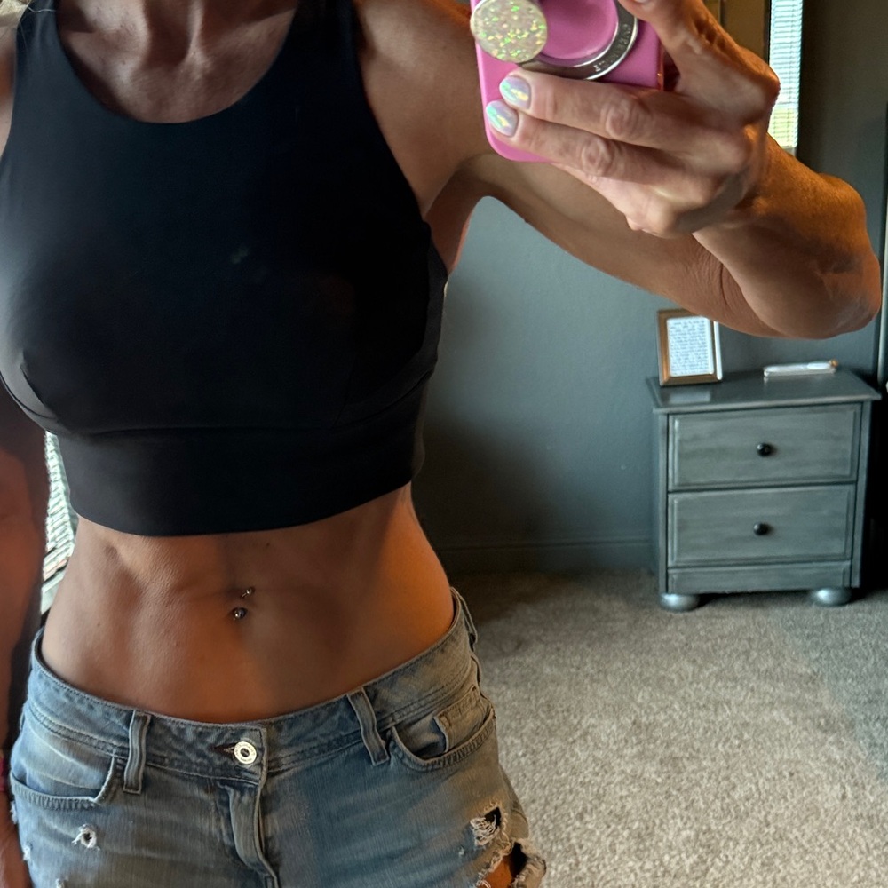 lululemon athletica Black Sports Bra